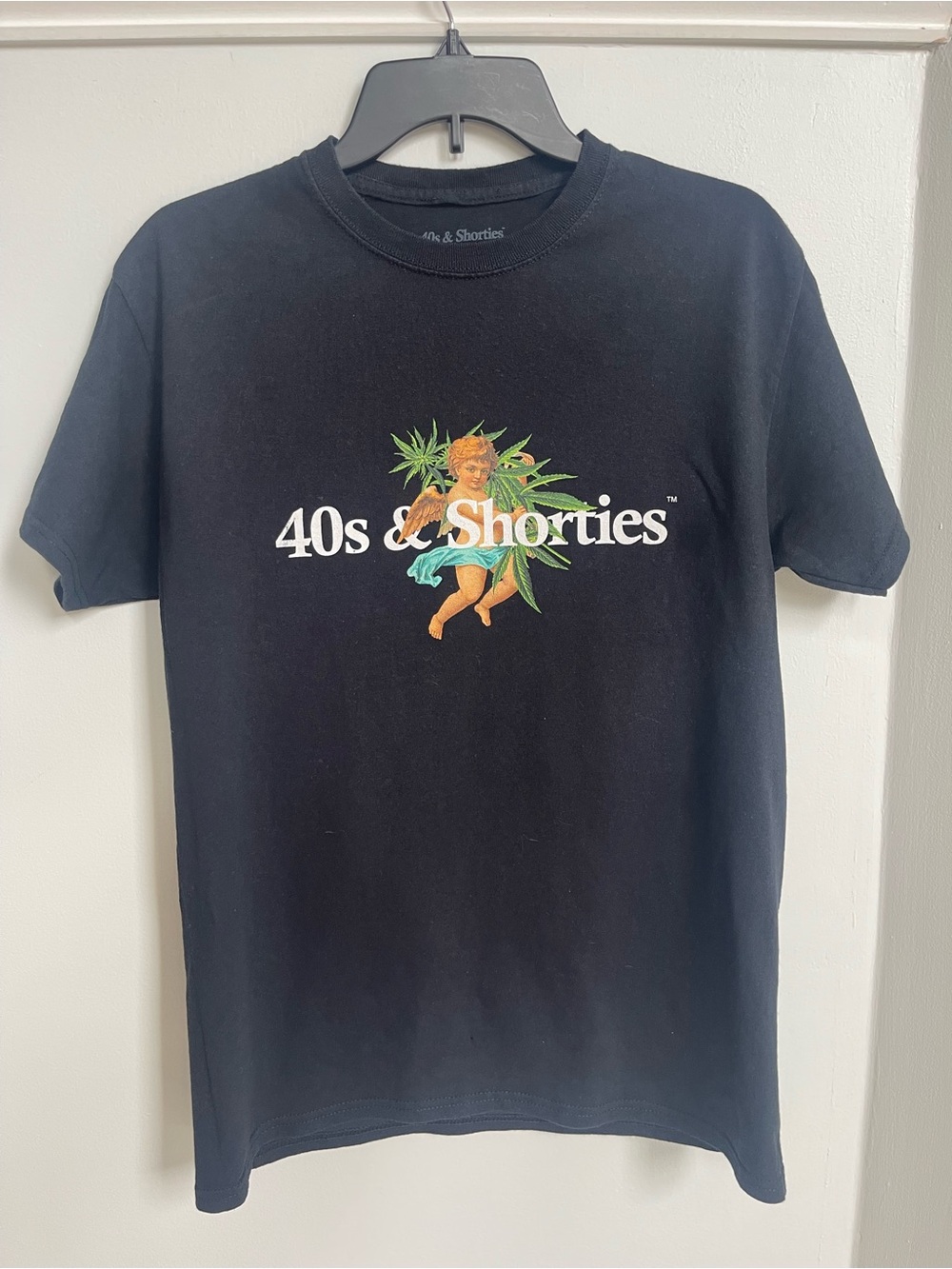 40s & Shorties Black Short Sleeve